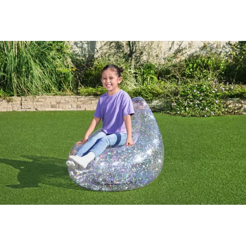 Bestway Inflatable Glitter Armchair 72x72x64 cm
