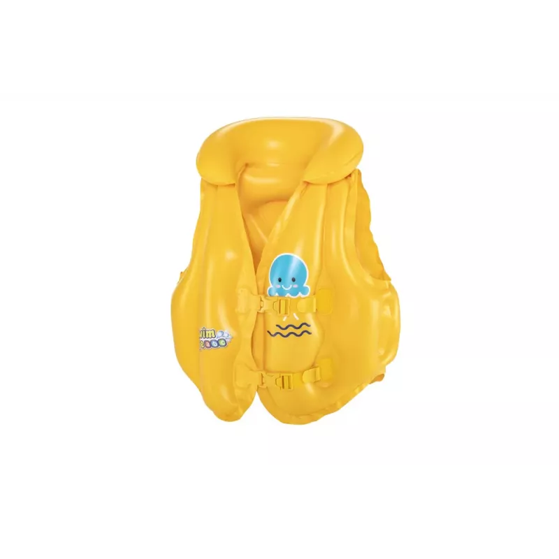 Bestway Inflatable Vest For Learning to Swim 51 cm x 46 cm Yellow/Orange
