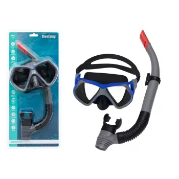 Bestway Hydro-Force WaveLine Diving Set Black Mask Snorkel 24069