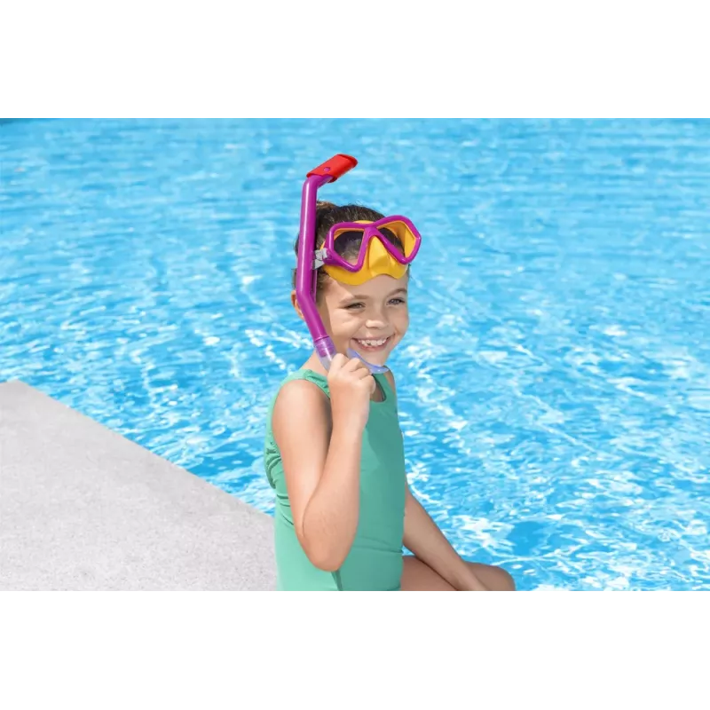 Bestway Snorkel Set Mask + Blue Tube 24023
