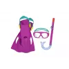 Bestway Diving Set Mask, Snorkel, Fins Pink 25019