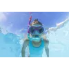 Bestway 25046 Junior Snorkeling Set Pink Mask, Fins, Snorkel for Children 3-6 Years