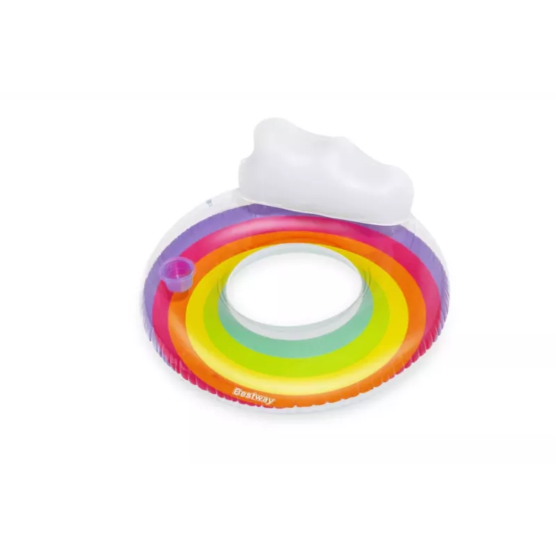 Bestway Inflatable Swimming Ring 107 cm Rainbow