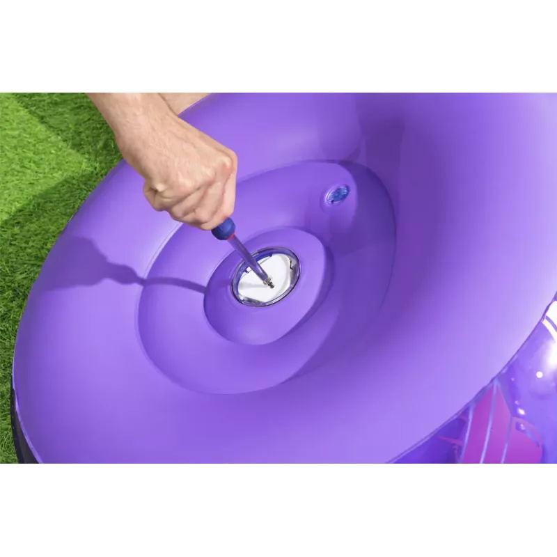 Bestway Kosmos LED Inflatable Chair 72 x 72 x 64 cm Purple