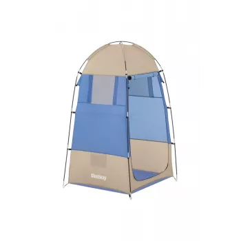 Bestway Beach Changing Room Tent 110 x 110 x 190 cm Blue and Grey