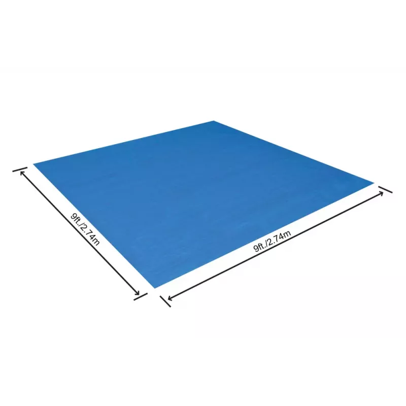 Bestway Flowclear Pool Ground Cloth 274 x 274 cm Blue