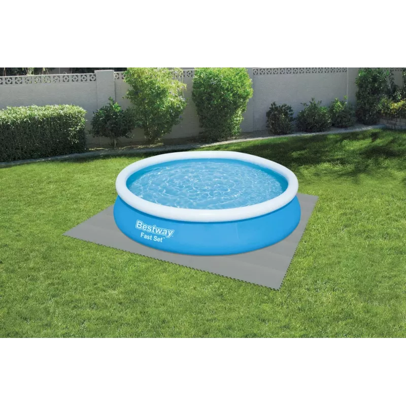 Bestway Flowclear Foam Mat for Swimming Pool 50 x 50 cm 8-Pack Blue