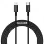 Baseus Cafule Series USB-C to Lightning Cable 2m Black CATLYS-C01