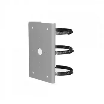 Hikvision DS-1275ZJ Vertical Pole Mount for Dome Cameras, Aluminum Alloy, White