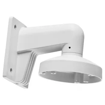 Hikvision DS-1272ZJ-110 Wall Mount Bracket for Dome Cameras, White Aluminum, 110mm Base, 120mm Projection