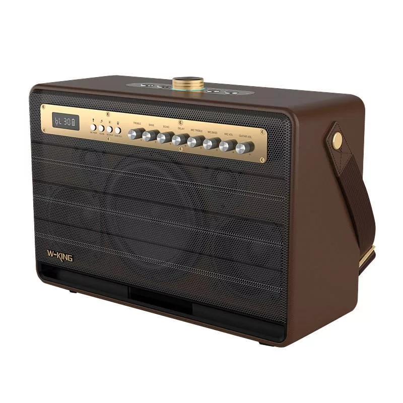 W-KING K6L 120W Portable Bluetooth Speaker, Brown