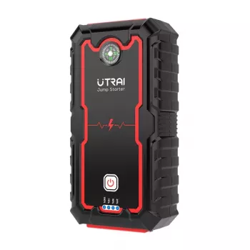 UTRAI JS One Car Starter 1600A Peak 16000mAh 12V Jump Starter with LED Flashlight