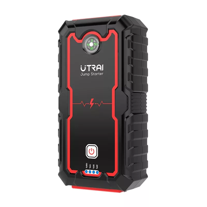 UTRAI JS One Car Starter 1600A Peak 16000mAh 12V Jump Starter with LED Flashlight