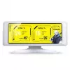Jonsbo DS339 Mini Display 3.39 inch IPS Screen USB-C White