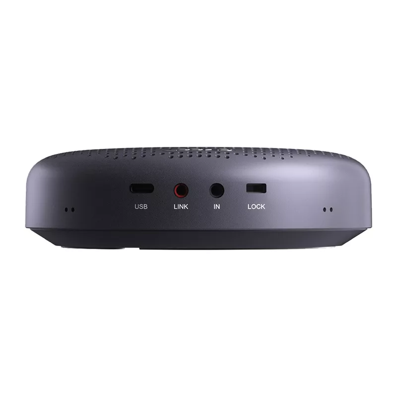 EMEET OfficeCore Luna Plus Kit Conference System - Dual Speakerphone Set with Daisy Chain, 360° Omnidirectional Microphone, USB-C & Bluetooth 5.0, Noise Reduction, 15h Battery