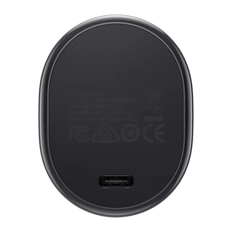 EMEET Piko+ Webcam 4K UHD with Autofocus, Dual Microphones, Privacy Shutter, USB-C, Black