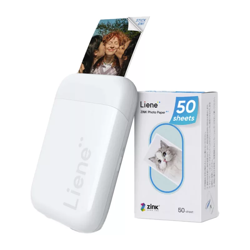 Liene Pearl 2x3 Portable Photo Printer (White)