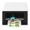 Liene Pix Cut 2-in-1 Portable Photo Printer - ZINK Technology, Bluetooth 5.0, Built-in Cutter, Sticker Prints
