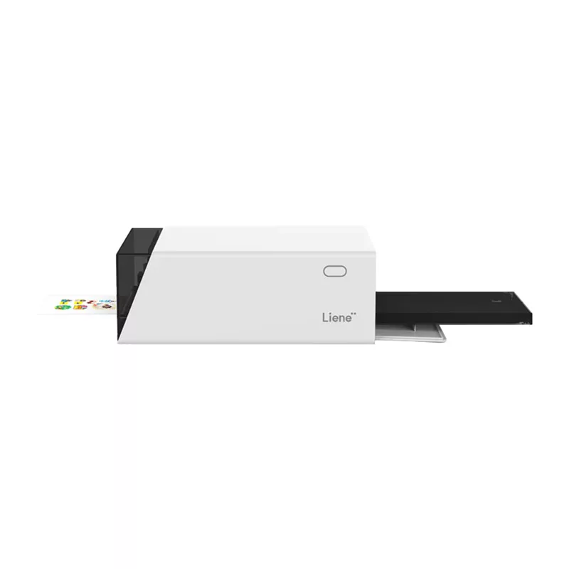 Liene Pix Cut 2-in-1 Portable Photo Printer - ZINK Technology, Bluetooth 5.0, Built-in Cutter, Sticker Prints