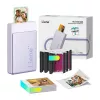 Liene Pearl N200 Pro 2x3 Portable Photo Printer Kit (Purple)
