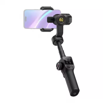 AOCHUAN S3 3-Axis Smartphone Gimbal Stabilizer with OLED Screen (Black)