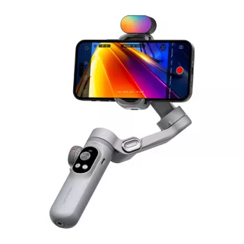 AOCHUAN X Pro Gimbal with RGB Lighting (Gray)