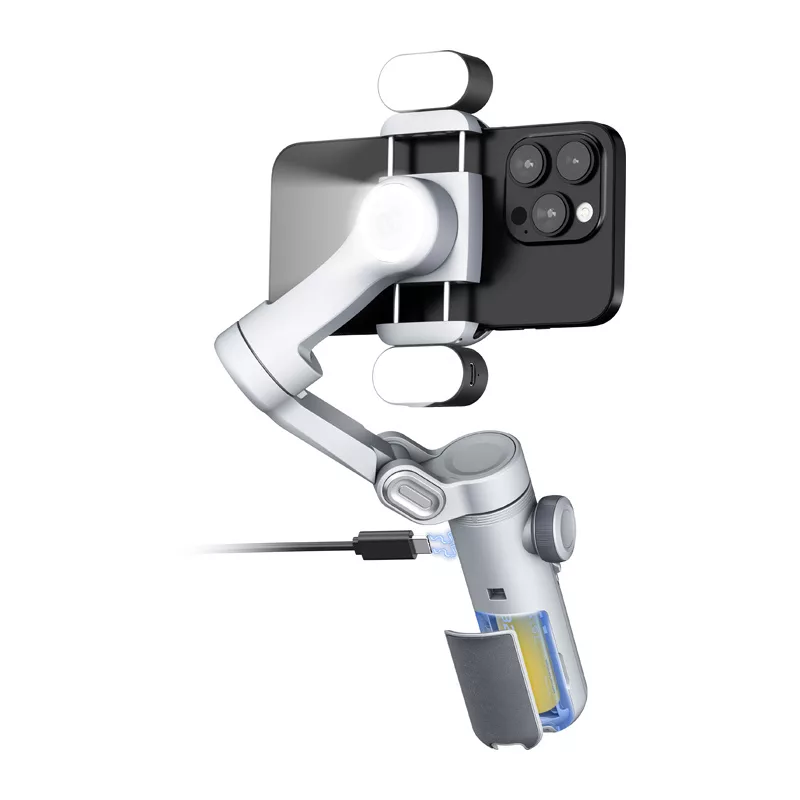 AOCHUAN X Pro Gimbal with RGB Lighting (Gray)