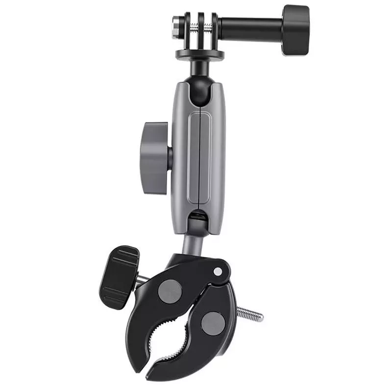 TELESIN Universal Handlebar Tube Clamp Mount for Sport Cameras (Aluminum)