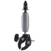 TELESIN Universal Handlebar Tube Clamp Mount for Sport Cameras (Aluminum)