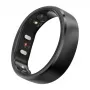 RingConn Smart Ring Gen2 for Women and Men - Sleep and Fitness Tracking Wearable - Heart Rate - Matte Black Size 8