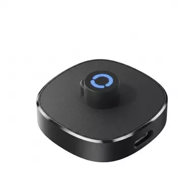 RINGCONN Charging Dock (CPR-01) - Magnetic Induction Charging Base for Smart Rings, USB-C, Black