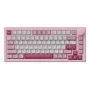 AKKO 5075 V3 Mechanical Keyboard 75% 82-Key Multi-Mode Wireless/Bluetooth/USB-C Hot-Swappable PBT ASA RGB Gasket Mount Black & Cyan