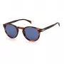 David Beckham DB-1036-S-0UC Sunglasses Men's Rectangular Acetate Frame Green Lens 49/23/145 mm