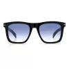 DAVID BECKHAM DB-7000-S-BSC Sunglasses Men's Square Acetate Black Frame Grey Lens 51mm