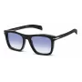 DAVID BECKHAM DB-7000-S-BSC Sunglasses Men's Square Acetate Black Frame Grey Lens 51mm