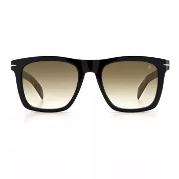 David Beckham DB-7000-S-XWY Sunglasses Men's Black Frame Dark Grey Lens 53mm