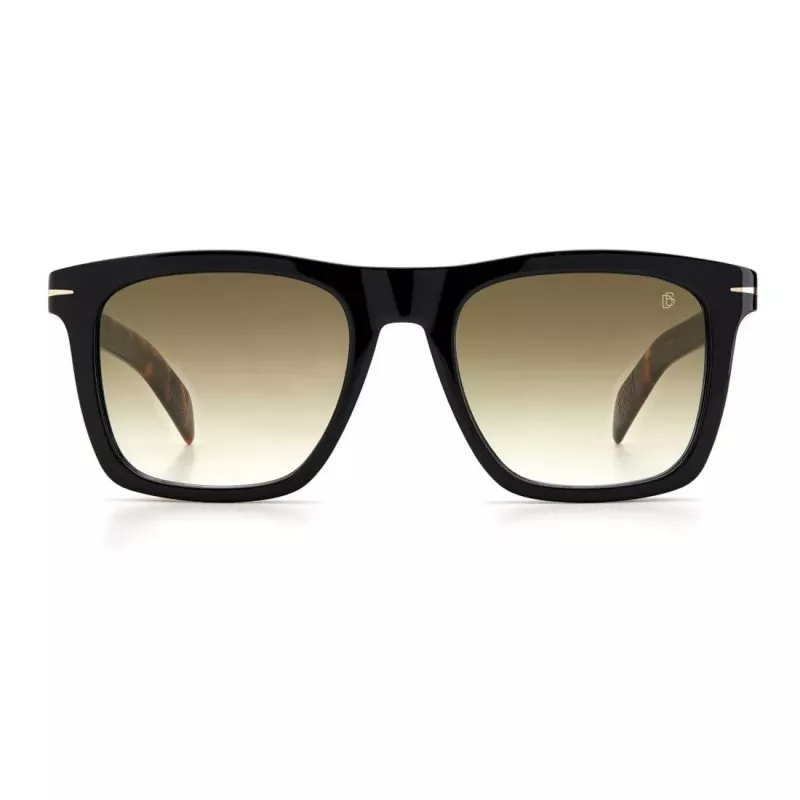 David Beckham DB-7000-S-XWY Sunglasses Men's Black Frame Dark Grey Lens 53mm
