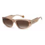 POLAROID PLD6169S10A Unisex Sunglasses - Black Frame Grey Lens 55mm