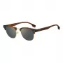 BOSS BOSS1381ST5U Men's Sunglasses - Black Frame, Grey Lens, 50/20/145 mm