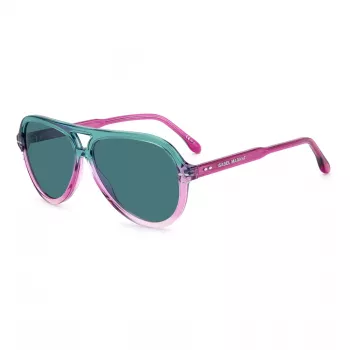 ISABEL MARANT IM-0006-S-NYD Women's Sunglasses Brown Havana Acetate Grey Gradient Lens 59mm