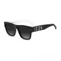 DSQUARED2 ICON Men's Sunglasses ICON0004S80S - Black Acetate Frame, Grey Polycarbonate Lenses, 55/19/145 mm
