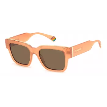 POLAROID PLD6198SX733 Unisex Sunglasses Havana Brown Polarized 52mm