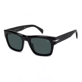 DAVID BECKHAM DB-7099-S-807 Men's Sunglasses - Black Frame, Grey Lens, 51mm