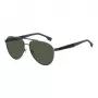 BOSS Sunglasses BOSS1485SMFK Men's Rectangular Acetate Frame UV400 Grey Lens 60/15/145 mm