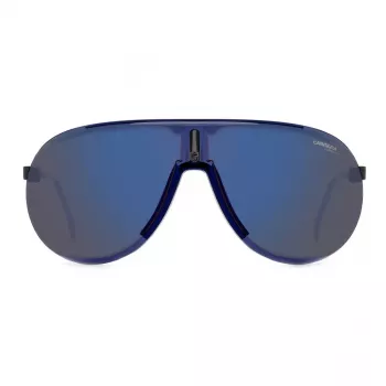 Carrera Superchamp Unisex Sunglasses 99/00/135 mm Black Grey
