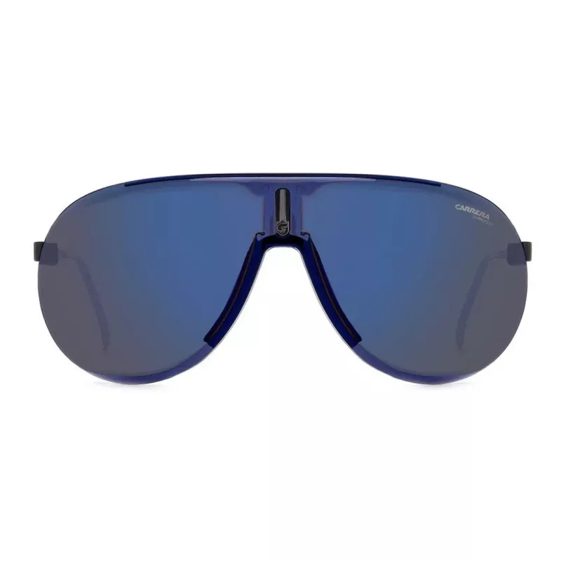Carrera Superchamp Unisex Sunglasses 99/00/135 mm Black Grey