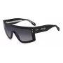 ISABEL MARANT Women's Sunglasses IM-0155-S-807 Oversized Square Black Acetate Frame Dark Grey Polycarbonate Lenses 99mm Lens Width 135mm Temple Length UV400 Protection