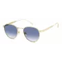 DAVID BECKHAM DB-1142-S-AOZ Sunglasses Men's Gold Metal Frame Green Lens Pilot Aviator 51mm