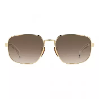 DAVID BECKHAM DB7121GSLOJ Men's Square Sunglasses Havana Brown 60mm