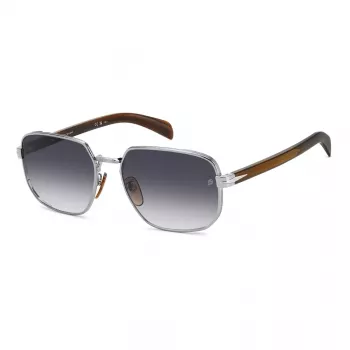 DAVID BECKHAM DB7121GSWIJ Men's Aviator Sunglasses Gold Frame Green Lens 60/18/145 mm